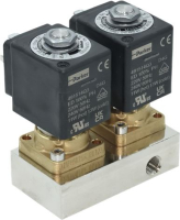 HOT WATER SOLENOID VALVE BLOCK