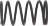 SPRING OUT:Q67 INNER DIA:Q55 WIRE:Q6 LEN