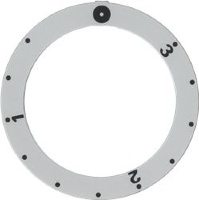 ПРИЛЕПЛЯЕМЫЙ ВЫПУКЛЫЙ ДИСК 0-1-2-3