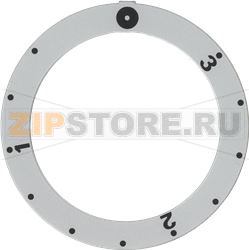 ПРИЛЕПЛЯЕМЫЙ ВЫПУКЛЫЙ ДИСК 0-1-2-3 