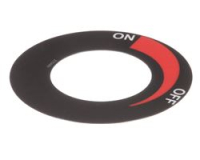 LABEL,KNOB S/M GAS MANUAL