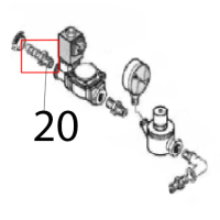 Pipe fitting 3/4" Angelo Po C165D