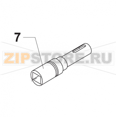 Sold as R15-50Z Bear Varimixer AR40 VL-1S                                                             Sold as R15-50Z Bear Varimixer AR40 VL-1SЗапчасть на сборочном чертеже под номером: 7Название запчасти на датском&nbsp;языке: Sold as R15-50Z Bear Varimixer AR40 VL-1S