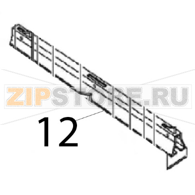 Pawl bar Angelo Po C165D Pawl bar Angelo Po C165DЗапчасть на деталировке под номером: 12