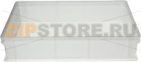 ЛОТОК ДЛЯ ПИЦЦЫ БЕЛЫЙ 600X400 H130ММ