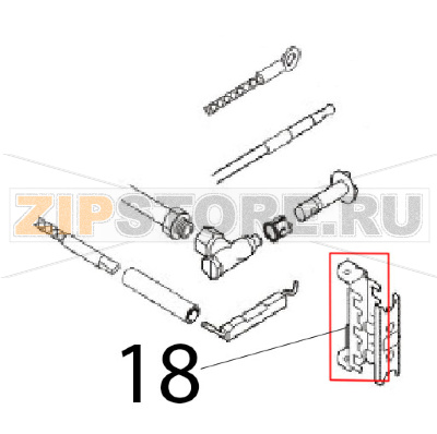Supporto spia Angelo Po 1G1CP2G Supporto spia Angelo Po 1G1CP2GЗапчасть на деталировке под номером: 18
