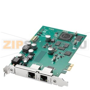 SIMATIC CP 1625, PCIe карта PROFINET IRT, плата разработчика (внешнее питание, COM2, LED) Siemens 6ES7648-2CF10-1BA0 