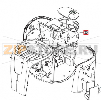 Mounting plate UL with pin P0053 PP+T assy. Saeco Talea Giro Mounting plate UL with pin P0053 PP+T assy. Saeco Talea Giro

Запчасть на сборочном чертеже под номером: 30

Название запчасти Saeco на английском языке: Mounting plate UL with pin P0053 PP+T assy. Saeco Talea Giro