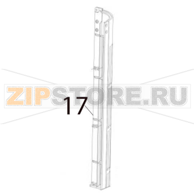Stand bar (front right) Hurakan HKN-IMSD15 Stand bar (front right) Hurakan HKN-IMSD15Запчасть на деталировке под номером: 17