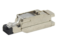 Simatic NET IE FC RJ45 штекер, 180 RJ45, штекерный соединитель с метал. корпусом для пром. условий, предназначен для быстрого монтажа, 180 град. угол вывода кабеля, 1 упаковка = 10 шт. Siemens 6GK1901-1BB10-2AB0