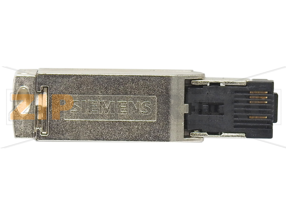 Simatic NET IE FC RJ45 штекер, 180 RJ45, штекерный соединитель с метал. корпусом для пром. условий, предназначен для быстрого монтажа, 180 град. угол вывода кабеля, 1 упаковка = 10 шт. Siemens 6GK1901-1BB10-2AB0 