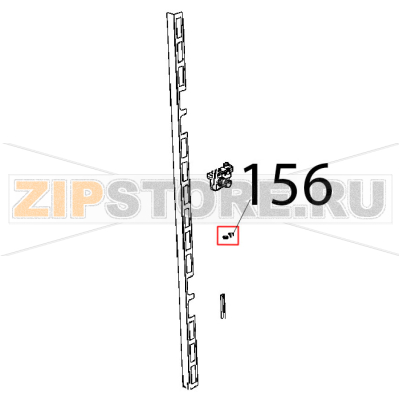 Passaparete con diaframma Unox XBC 1005E Passaparete con diaframma Unox XBC 1005EЗапчасть на деталировке под номером: 156