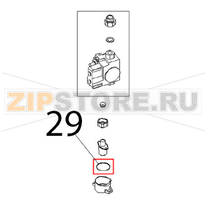 Bifilare a vite Ø: 52 Angelo Po FX101G2 Bifilare a vite Ø: 52 Angelo Po FX101G2Запчасть на деталировке под номером: 29