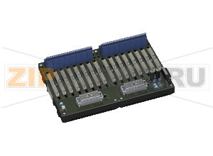 Терминальная панель Termination Board HiDTB16-TRI-DIISQ-EL-SC Pepperl+Fuchs SupplyRated voltage24 V DC , in consideration of rated voltage of used isolated barriersVoltage drop0.9 V , voltage drop across the series diode on the termination board must be consideredRipple&le  10  %Fusing2 A , in each case for 8 modulesPower dissipation&le  500 mW , without modulesReverse polarity protectionyesRedundancySupplyRedundancy available. The supply for the modules is decoupled, monitored and fused.Indicators/settingsDisplay elementsLEDs PWR ON (power supply)- LED power supply I, green LED- LED power supply II, green LEDConfigurationjumper SW1/SW2: card selection- position 1: DI card 3564- position 2: n.c. (factory setting)- position 3: DI card 3504EDirective conformityElectromagnetic compatibilityDirective 2014/30/EUEN 61326-1:2013 (industrial locations)ConformityElectromagnetic compatibilityNE 21:2011For further information see system description.Degree of protectionIEC 60529:2001Ambient conditionsAmbient temperature-20 ... 60 °C (-4 ... 140 °F)Storage temperature-40 ... 70 °C (-40 ... 158 °F)Mechanical specificationsDegree of protectionIP20Connectionhazardous area connection (field side): screw terminals, blue safe area connection (control side): ELCO socket, 56-pinMaterialhousing: polycarbonate, 30 % glass fiber reinforcedMassapprox. 600 gDimensions300 x 200 x 163 mm (11.8 x 7.9 x 6.42 inch) , height including module assemblyMountingon 35 mm DIN mounting rail acc. to EN 60715:2001Data for application in connection with hazardous areasEC-Type Examination CertificateCESI 11 ATEX 062Group, category, type of protection II (1)G [Ex ia Ga] IIC  II (1)D [Ex ia Da] IIIC  I (M1) [Ex ia Ma] ISafe areaMaximum safe voltage250 V (Attention! Um is no rated voltage.)Galvanic isolationField circuit/control circuitsafe electrical isolation acc. to IEC/EN 60079-11, voltage peak value 375 VDirective conformityDirective 2014/34/EUEN 60079-0:2012+A11:2013 , EN 60079-11:2012 , EN 50303:2000International approvalsCSA approvalControl drawingsee control drawing of correspoding modulesIECEx approvalIECEx CES 11.0022Approved for[Ex ia Ga] IIC [Ex ia Da] IIIC [Ex ia Ma] I