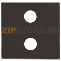 Накладка, чёрный бархат ABB 1392.00