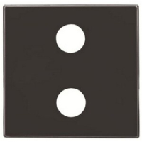 Накладка, чёрный бархат ABB 1392.00