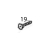 Flat head screw Sato M84Pro