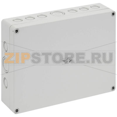 Корпус 254x180x63 мм, материал: полистирол, серый, 1 шт Spelsberg TK PS 2518-6F-m 