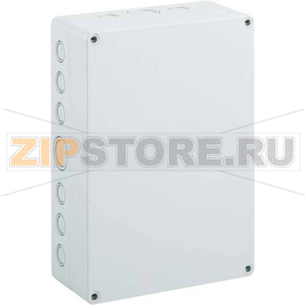 Корпус 254x180x63 мм, материал: полистирол, серый, 1 шт Spelsberg TK PS 2518-6F-m 