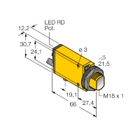 Датчик фотоэлектрический Turck MIAD9CV2 W/30