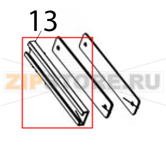 Guida maniglione Silanos NE1300 Guida maniglione Silanos NE1300Запчасть на деталировке под номером: 13