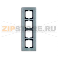 Рамка четырехместная, сталь ABB 17203.69
