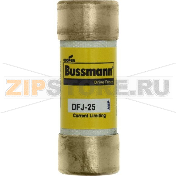 Предохранитель, 2 A, AC 600 В, 200 кА, 21x57 мм, J, UL, CSA Eaton DRIVE FUSE DFJ-2 