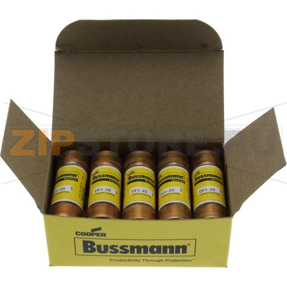 Предохранитель, 2 A, AC 600 В, 200 кА, 21x57 мм, J, UL, CSA Eaton DRIVE FUSE DFJ-2 