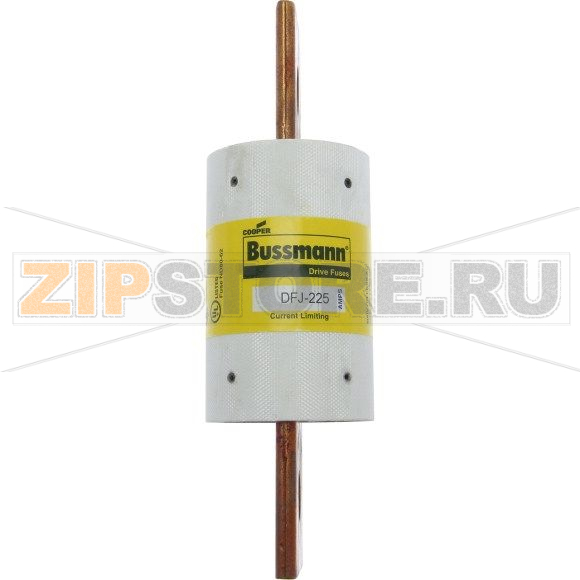 Предохранитель, 2 A, AC 600 В, 200 кА, 21x57 мм, J, UL, CSA Eaton DRIVE FUSE DFJ-2 