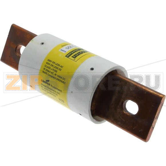 Предохранитель, 2 A, AC 600 В, 200 кА, 21x57 мм, J, UL, CSA Eaton DRIVE FUSE DFJ-2 