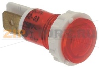 ИНДИКАТОРНАЯ ЛАМПА 220В КРАСНАЯ