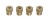 Set of nozzles G20-20 mbar