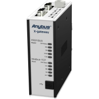 Шлюз сетевой 24 В/DC, Master, Modbus-TCP, Ethernet, USB, 1 шт Anybus AB7629