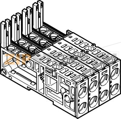Плита монтажная Festo VMPAL-AP-4X14 
