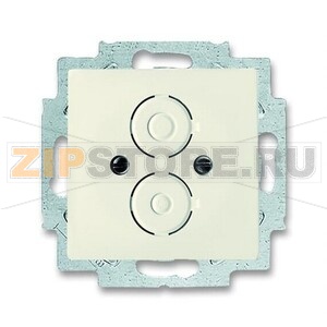 Накладка с суппортом для разъёмов, слоновая кость ABB 2CKA001710A3655 