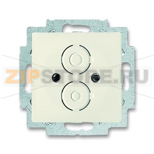 Накладка с суппортом для разъёмов, слоновая кость ABB 2CKA001710A3655 