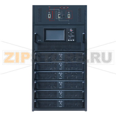 Шкаф силовой 150 Вт, 150 ВА Hiden HEM150/25C-WITH PDU 