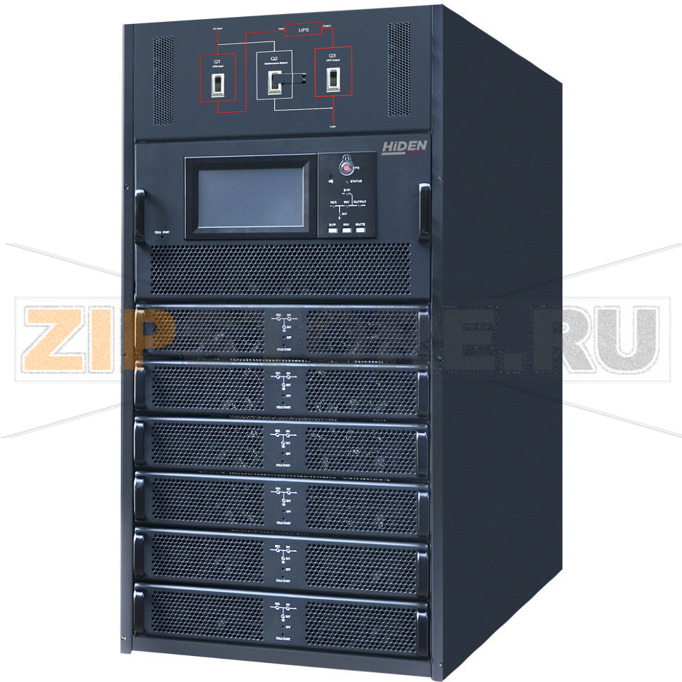 Шкаф силовой 150 Вт, 150 ВА Hiden HEM150/25C-WITH PDU 