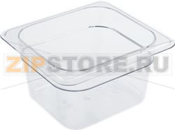 TRAY POLYCARBONATE GN 1/6 H100 mm 