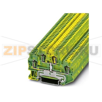 Проходные клеммы Phoenix Contact STTB 1,5-PE Сечение:  0,08 мм² - 1,5 мм², AWG: 28 - 16, Тип подключения: Пружинный зажим, Ширина: 4,2 мм, Цвет: желто-зел., Тип монтажа: NS 35/7,5, NS 35/15.Минимальный заказ: 50 шт.Упаковка: 50 шт.