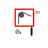 Print frame support spring (R) Godex EZPi-1200