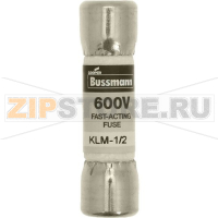 Предохранитель, 1 A, AC 600 В, DC 600 В, 10x38 мм Eaton FUSE MIDGET 600VAC 1A