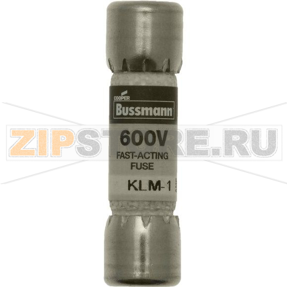 Предохранитель, 1 A, AC 600 В, DC 600 В, 10x38 мм Eaton FUSE MIDGET 600VAC 1A 