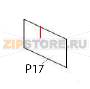 Rear nameplate Hurakan HKN-WP900G Rear nameplate Hurakan HKN-WP900GЗапчасть на деталировке под номером: P17