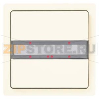 Одна пара клавиш, светодиод состояния, титаново-белый Siemens 5WG1285-2DB13