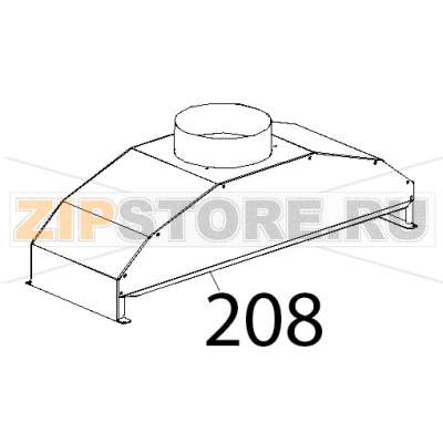 Interrutore tiraggio fumi Unox XVC 515G Interrutore tiraggio fumi Unox XVC 515GЗапчасть на деталировке под номером: 208