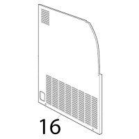 Left side panel Scotsman AC 86