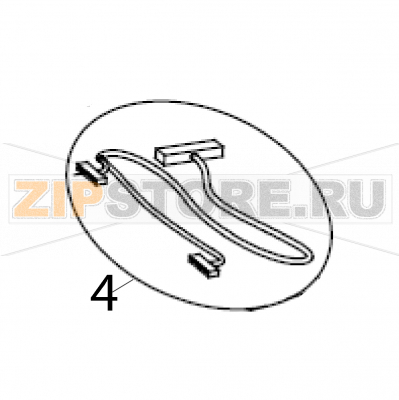 TPH Cable Sato WS208 TPH Cable Sato WS208Запчасть на деталировке под номером: 4Название запчасти на английском языке: TPH Cable Sato WS208.