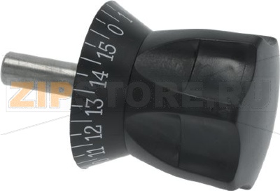 РУЧКА ТАЙМЕРА ЧЕРН.Ø 12X96 MM 