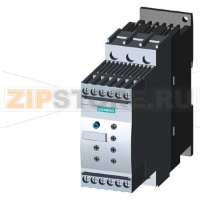 УСТРОЙСТВО ПЛАВНОГО ПУСКА SIRIUS, ТИПОРАЗМЕР S0, 32A, 18.5КВТ/500V, 40 ГРАД., НОМИНАЛЬНОЕ РАБОЧЕЕ НАПРЯЖЕНИЕ UE 400-600V AC, НОМИНАЛЬНОЕ НАПРЯЖЕНИЕ ЦЕПИ УПРАВЛЕНИЯ US 24V AC/DC, ВИНТОВЫЕ КЛЕММЫ, ВХОД ДЛЯ ТЕРМИСТОРНОЙ ЗАЩИТЫ ЭЛЕКТРОДВИГАТЕЛЯ Siemens 3RW402